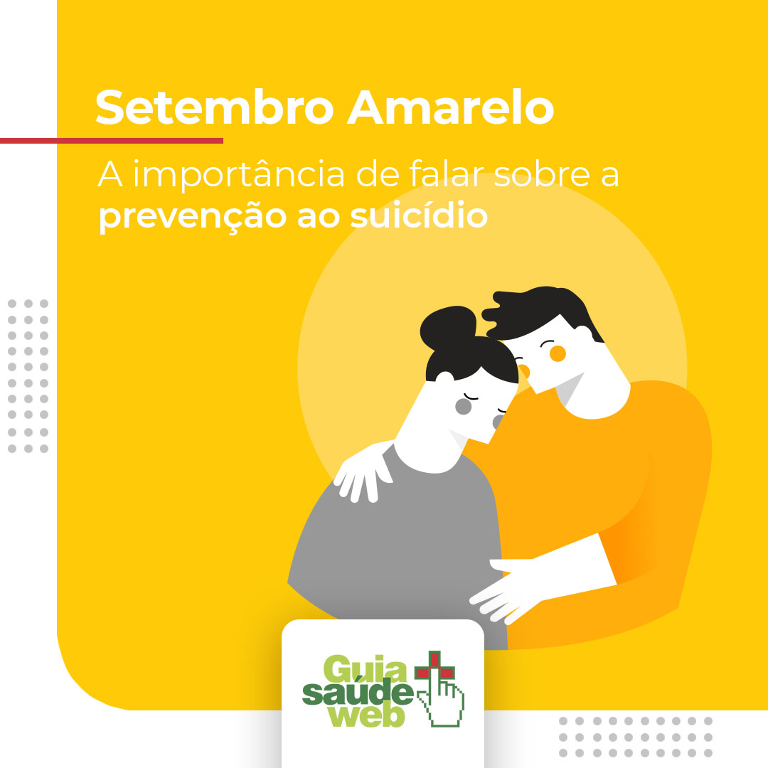 Setembro Amarelo: a importância de falar sobre prevenção de suicídio.